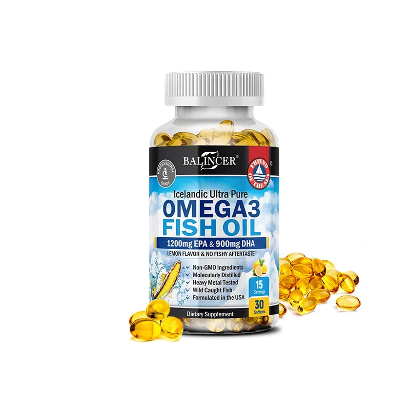 Omega-3 Fish Oil Heart Brain