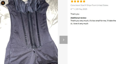 Lace Shapewear Bodysuit Slim Comfortable