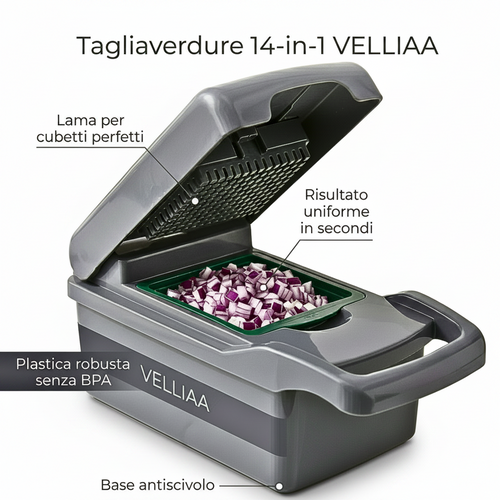 Tagliaverdure 14-in-1 VELLIAA