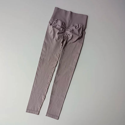 High Waist Yoga Leggings Seamless Fit