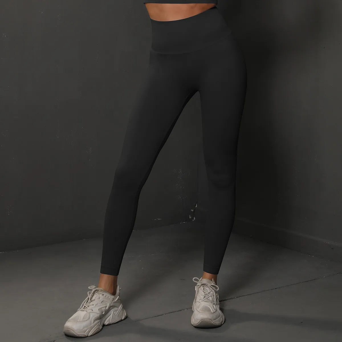 High Waist Yoga Leggings Seamless Fit