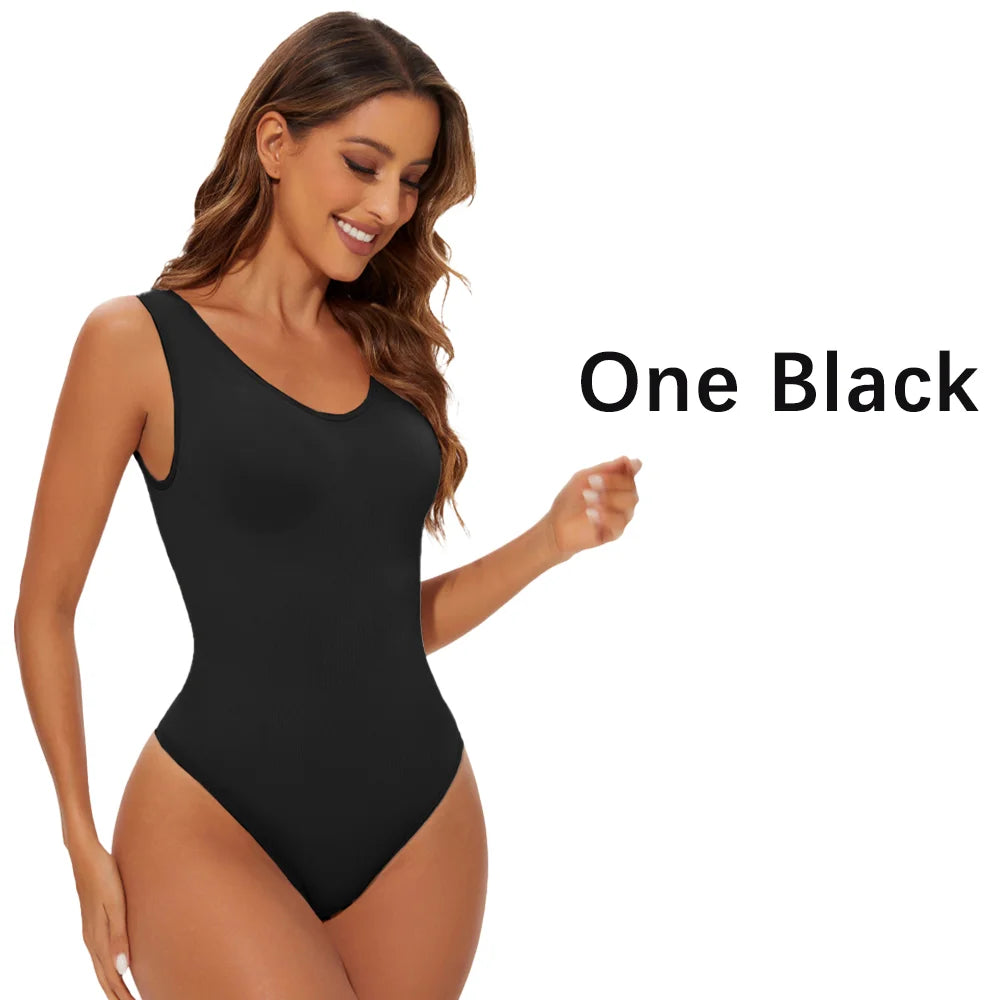 Seamless Shapewear Bodysuit Slim Smooth