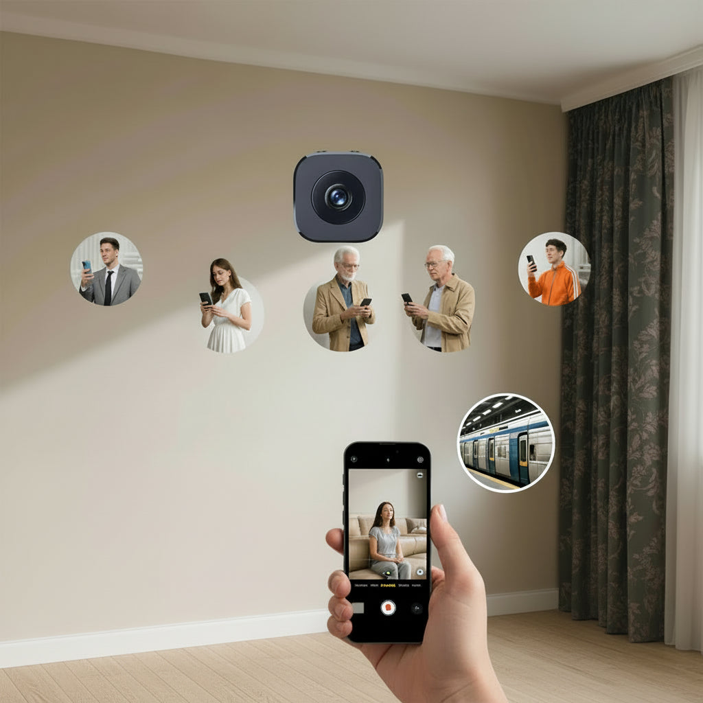 Mini Caméra de Sécurité Intelligente WiFi 2026 – Votre sérénité au quotidien - VELLIAA