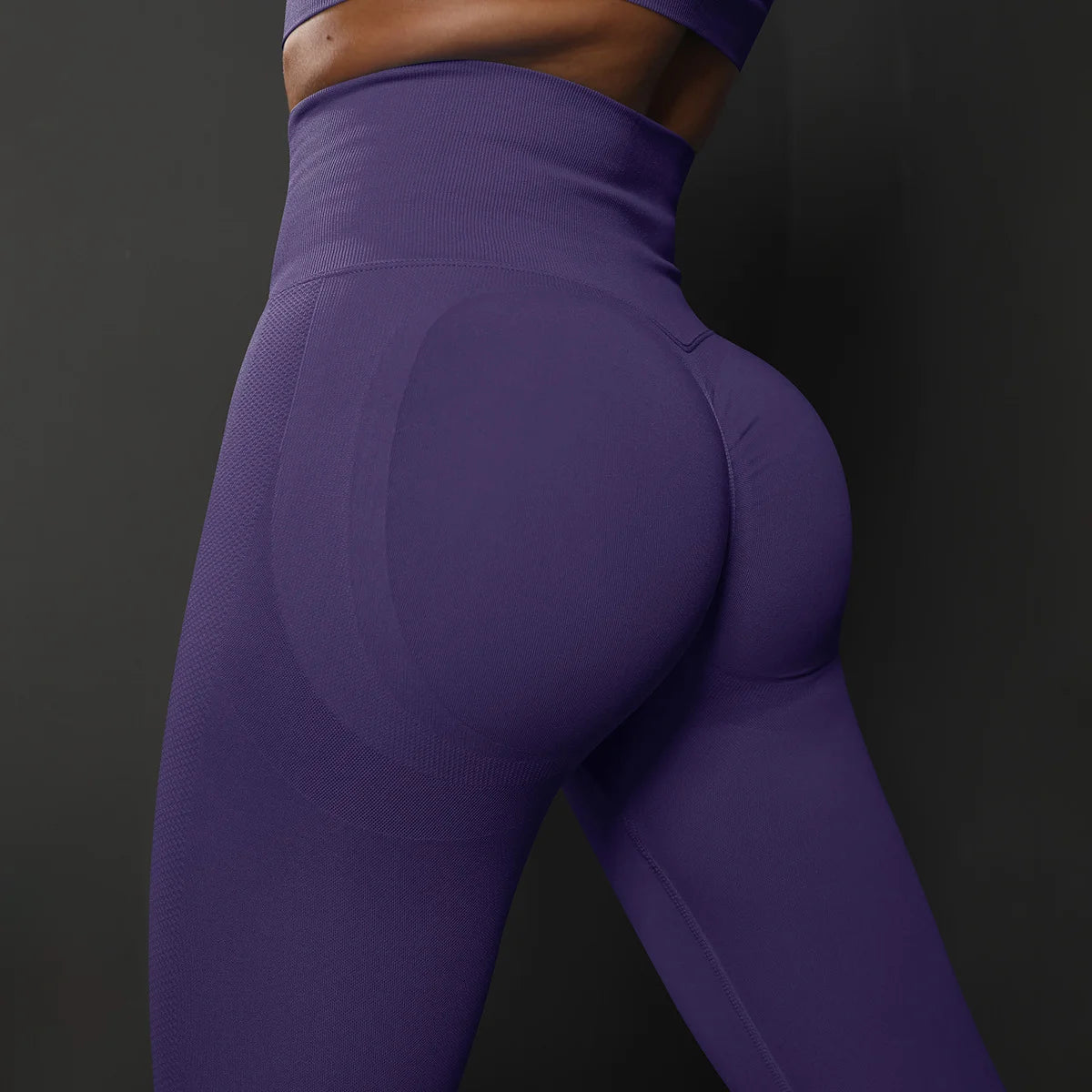High Waist Yoga Leggings Seamless Fit