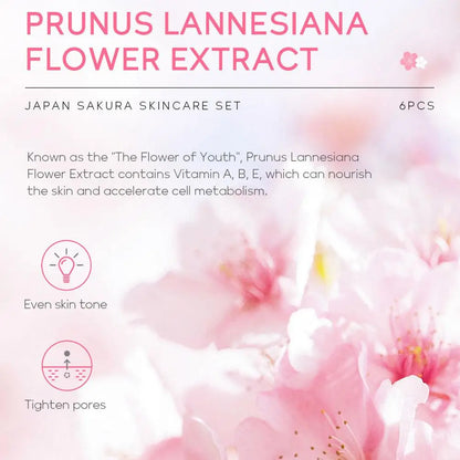 Sakura Skin Care Set Complete Care