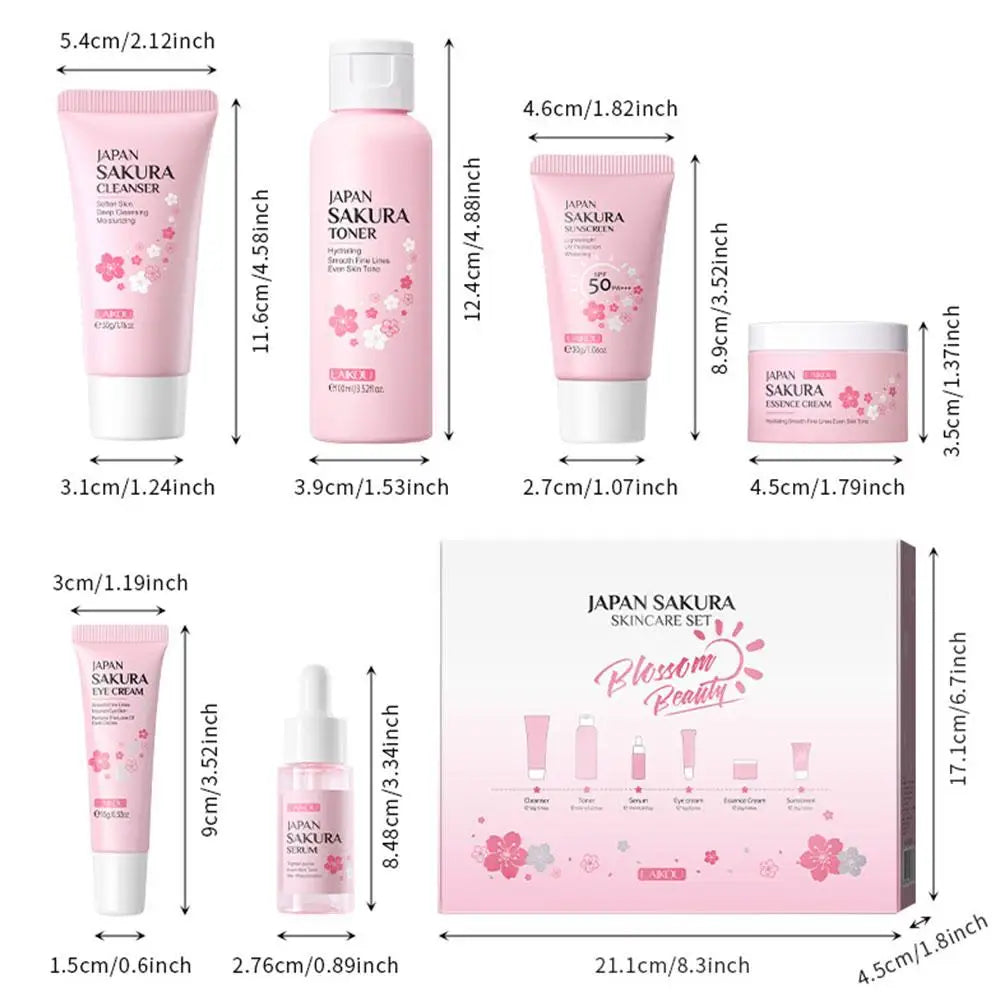 Sakura Skin Care Set Complete Care