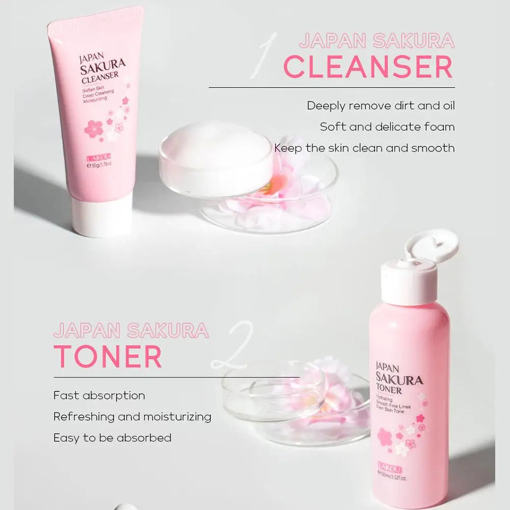 Sakura Skin Care Set Complete Care