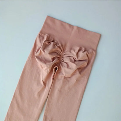 High Waist Yoga Leggings Seamless Fit