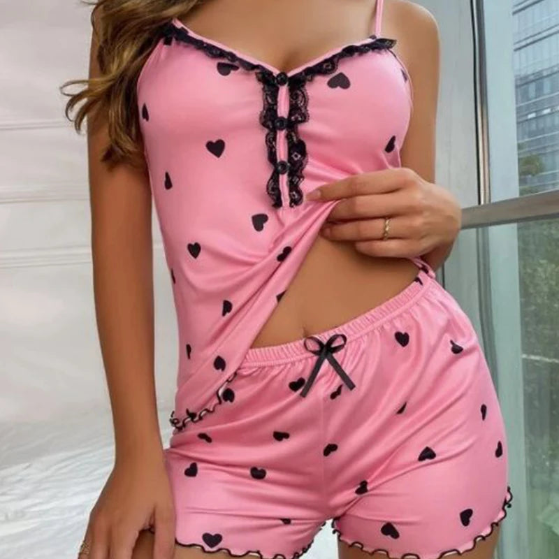 Summer Pajama Set Sexy Comfort