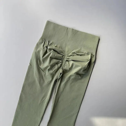 High Waist Yoga Leggings Seamless Fit