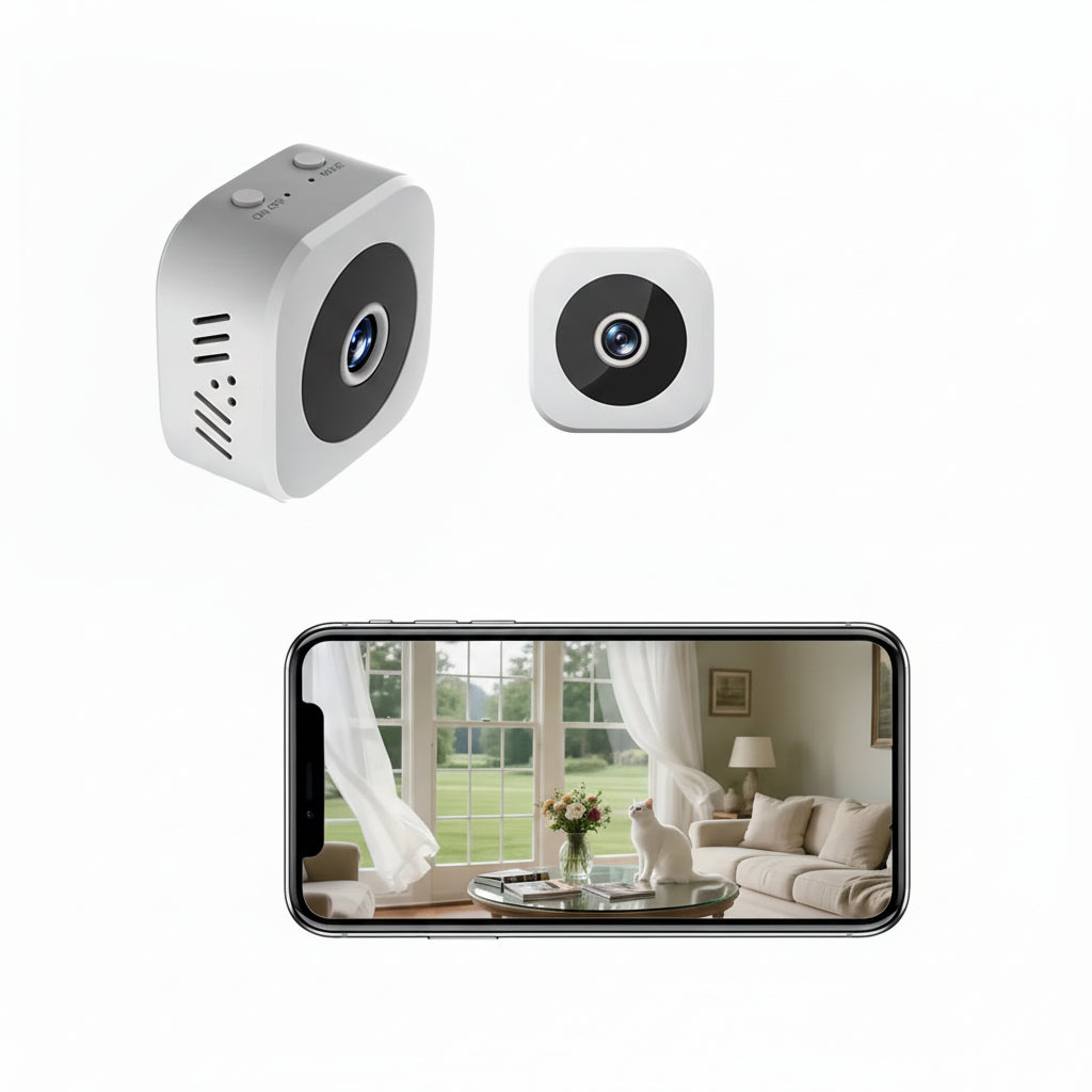 Mini Caméra de Sécurité Intelligente WiFi 2026 – Votre sérénité au quotidien - VELLIAA