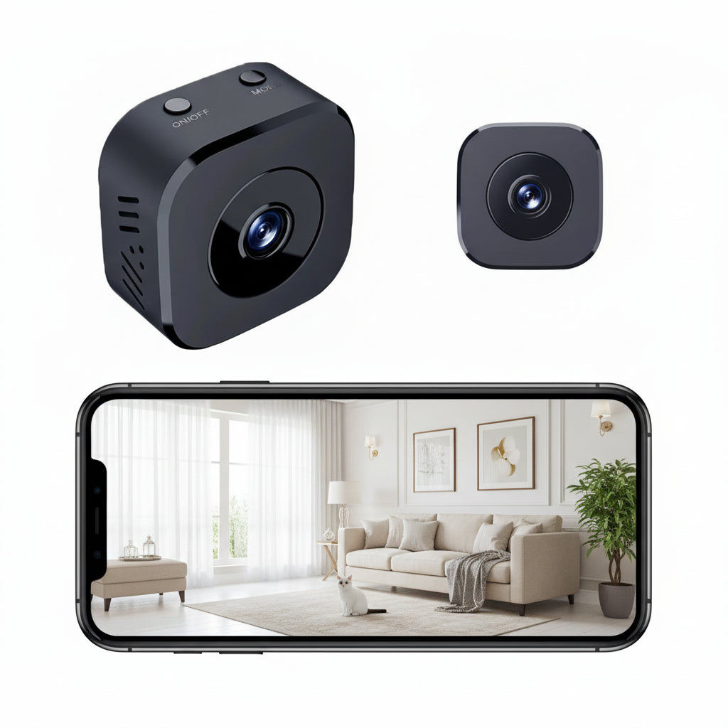 Mini Caméra de Sécurité Intelligente WiFi 2026 – Votre sérénité au quotidien - VELLIAA