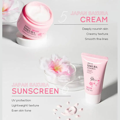 Sakura Skin Care Set Complete Care