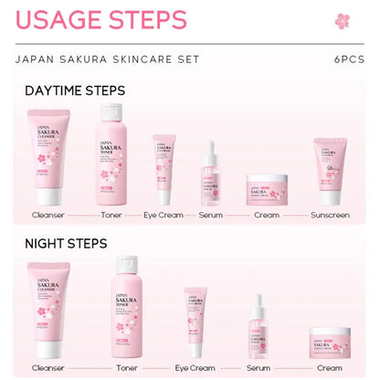 Sakura Skin Care Set Complete Care