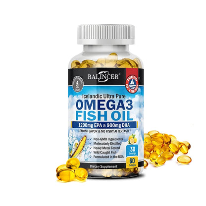 Omega-3 Fish Oil Heart Brain