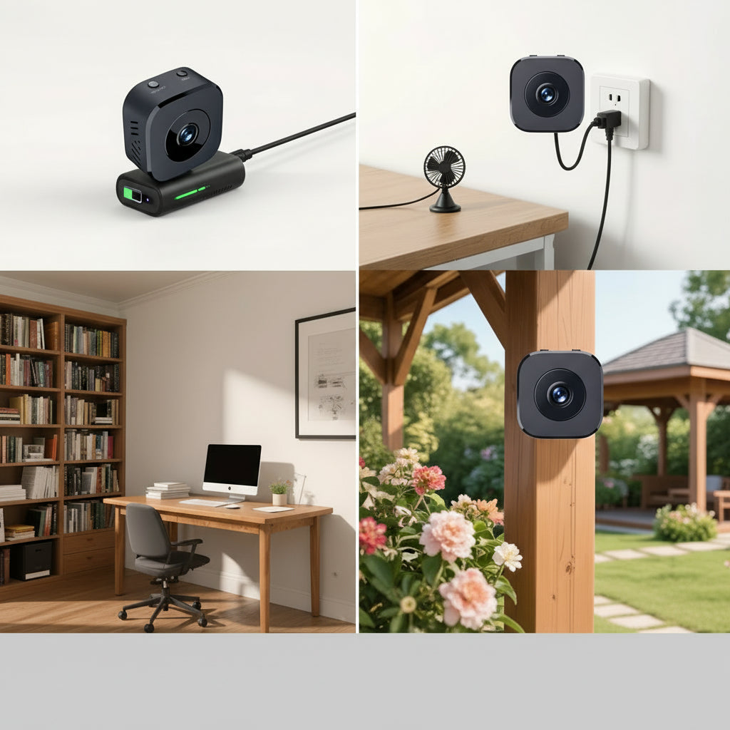 Mini Caméra de Sécurité Intelligente WiFi 2026 – Votre sérénité au quotidien - VELLIAA