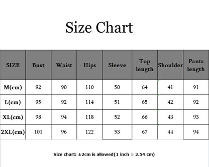 Autumn 2-Piece Pajama Set Sexy Comfort