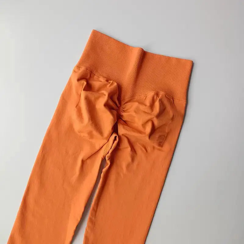 High Waist Yoga Leggings Seamless Fit