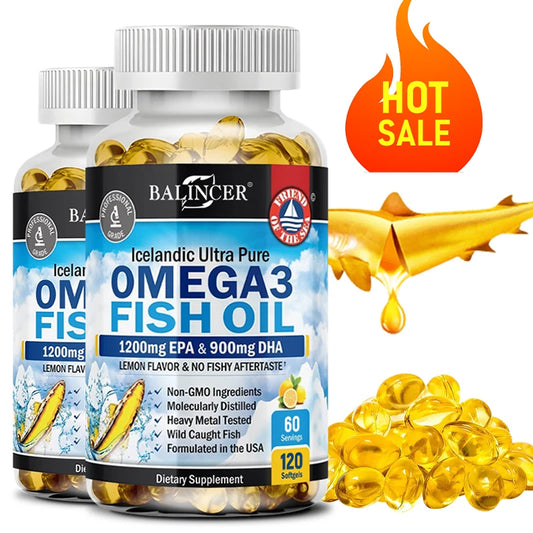 Omega-3 Fish Oil Heart Brain