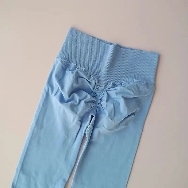 High Waist Yoga Leggings Seamless Fit