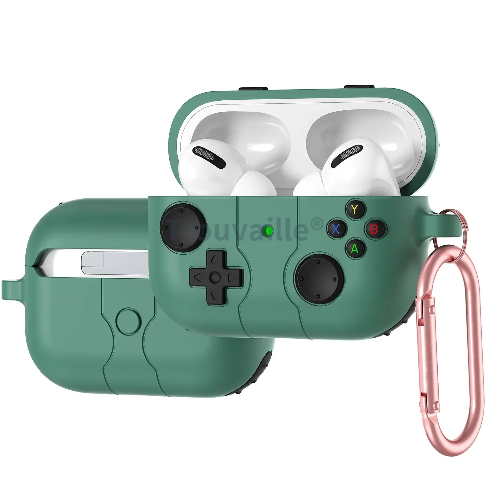 Coque Manette 3D avec Mousqueton pour AirPods - VELLIAA BOUTIQUE 