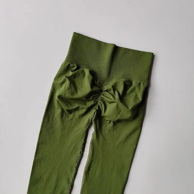 High Waist Yoga Leggings Seamless Fit