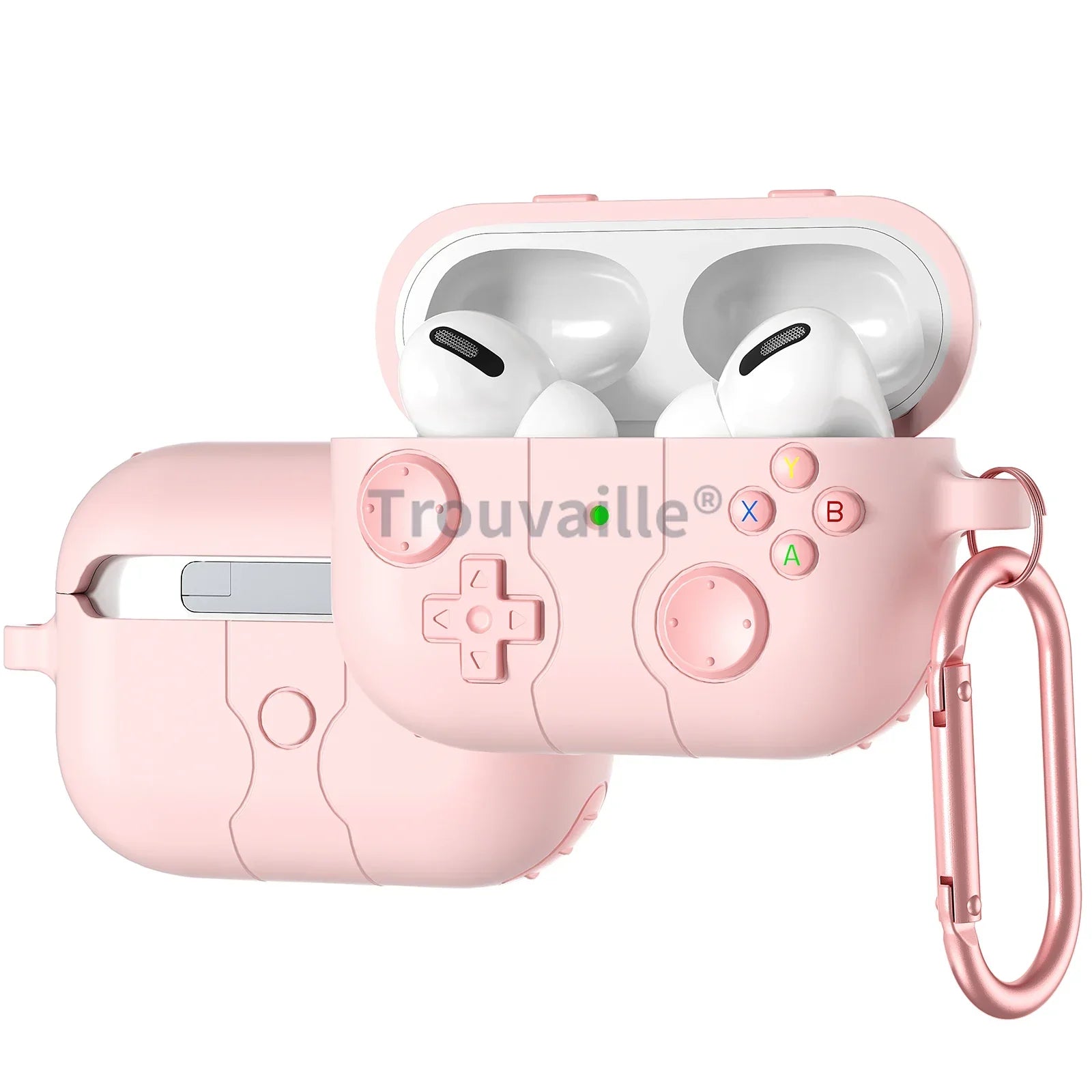 Coque Manette 3D avec Mousqueton pour AirPods - VELLIAA BOUTIQUE 