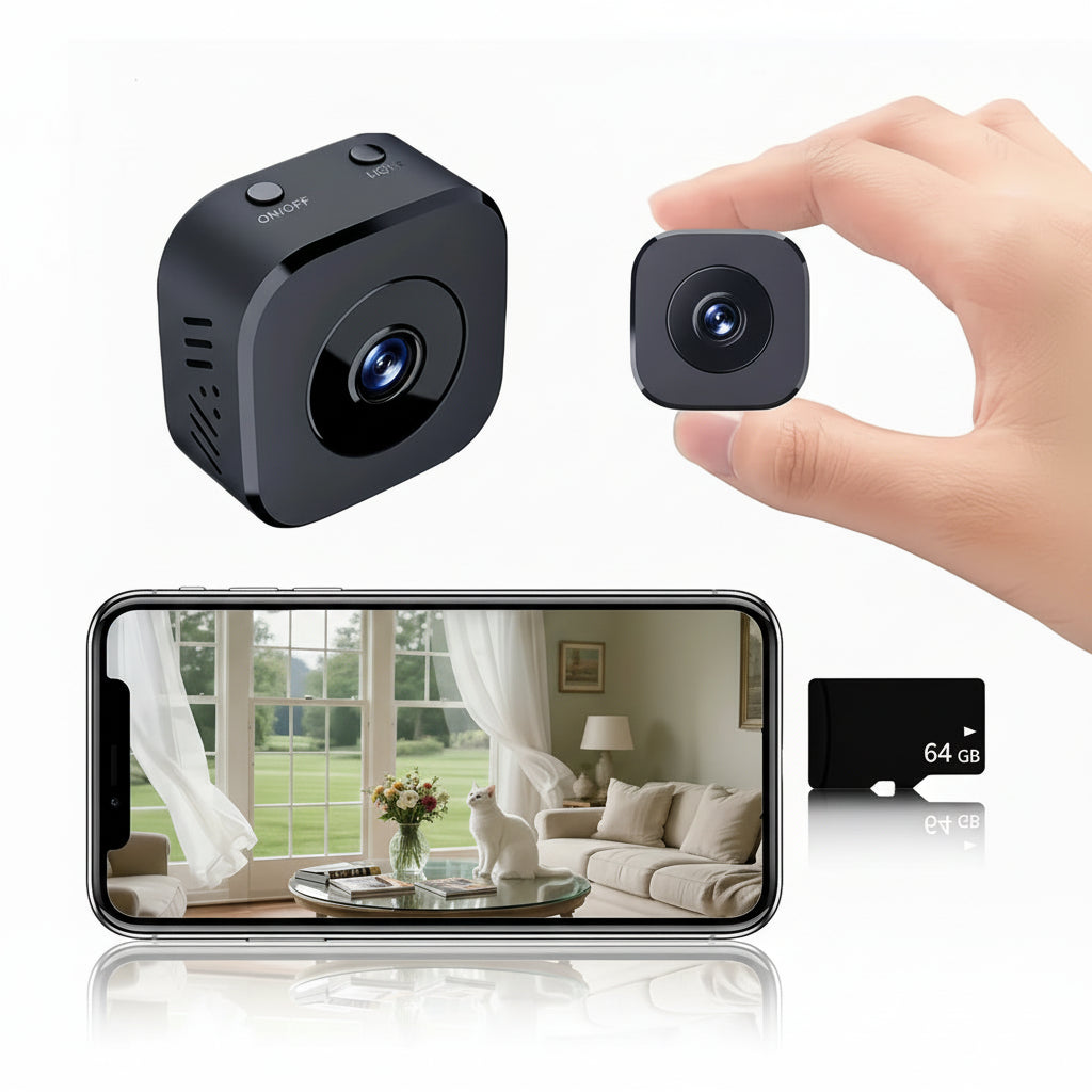 Mini Caméra de Sécurité Intelligente WiFi 2026 – Votre sérénité au quotidien - VELLIAA