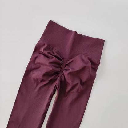 High Waist Yoga Leggings Seamless Fit