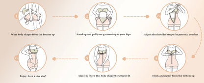 Lace Shapewear Bodysuit Slim Comfortable