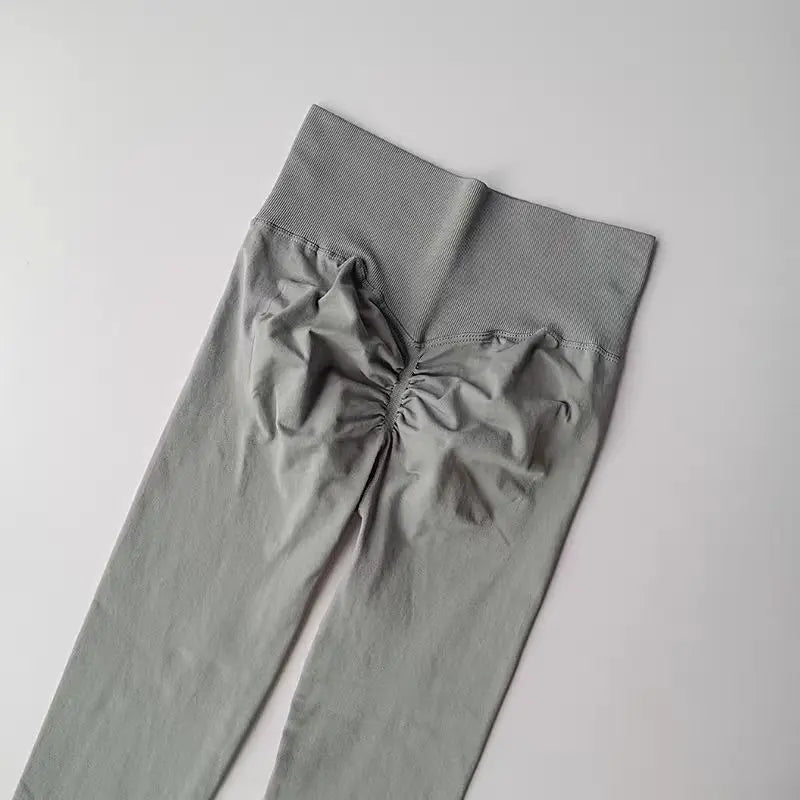 High Waist Yoga Leggings Seamless Fit