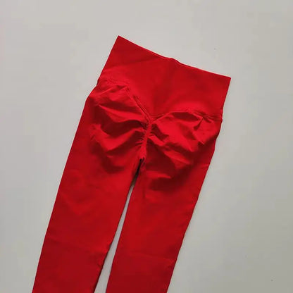 High Waist Yoga Leggings Seamless Fit