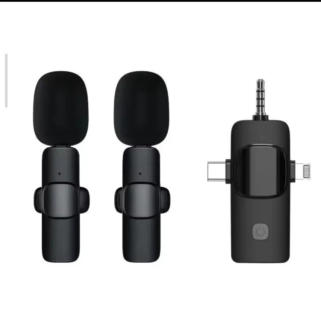 Basix Mini Microphone Lavalier Portable - Le Meilleur Allié pour Vos Contenus Pro à Petit Prix ! - VELLIAA BOUTIQUE 