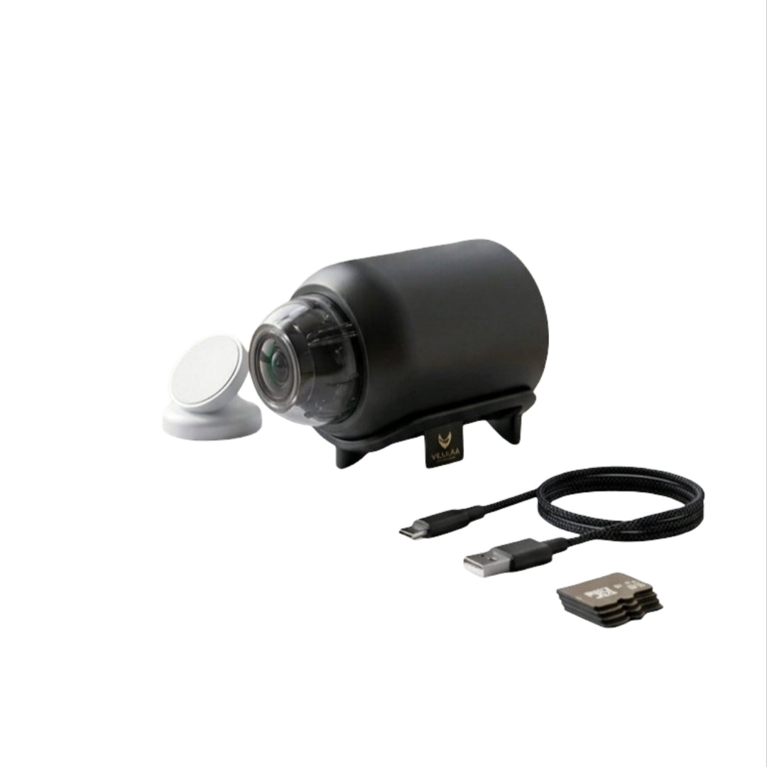 VÉLLIAA - Caméra X5 Mini : Surveillance HD & Vision Nocturne - VELLIAA