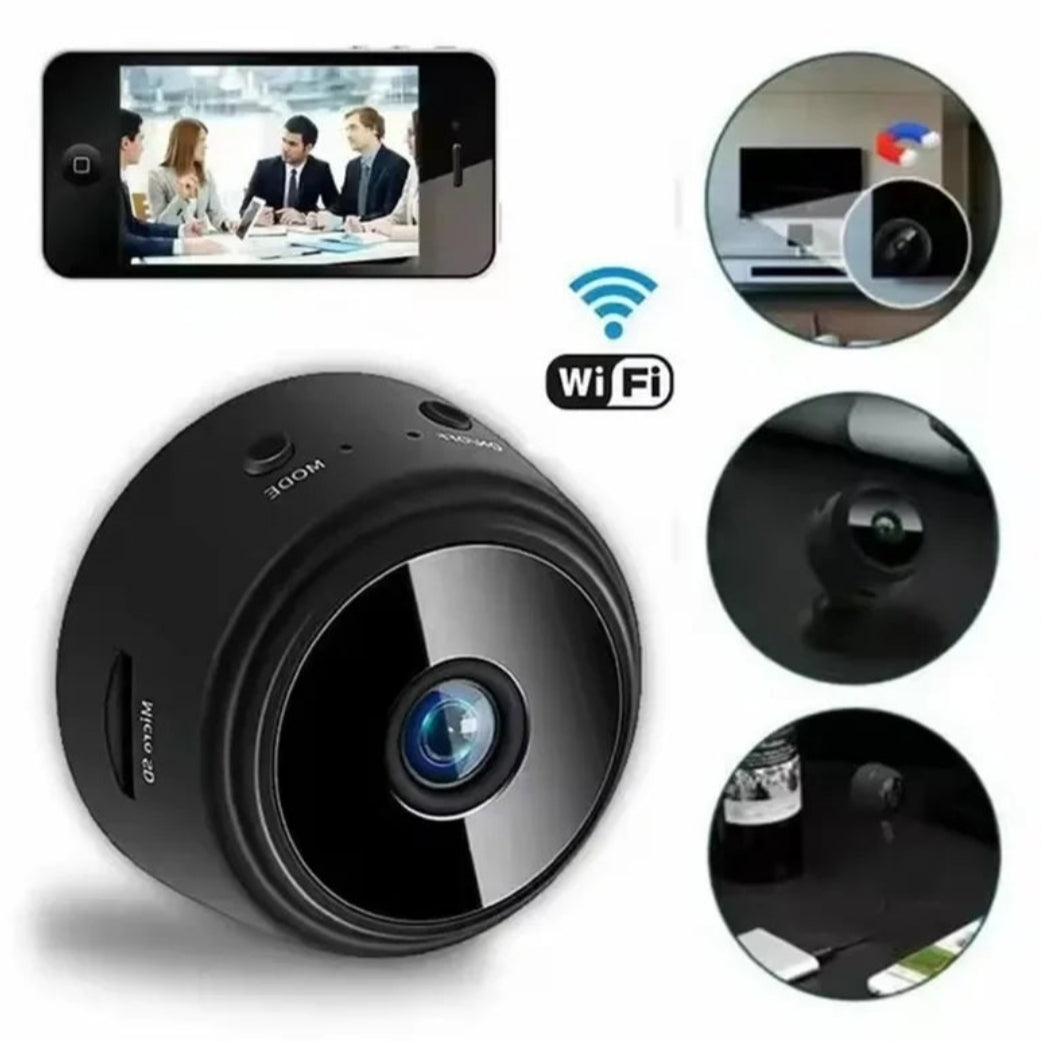 Caméra Espion Miniature A9 – Votre Gardien Discret 1080p HD avec Vision Nocturne et WiFi - VELLIAA