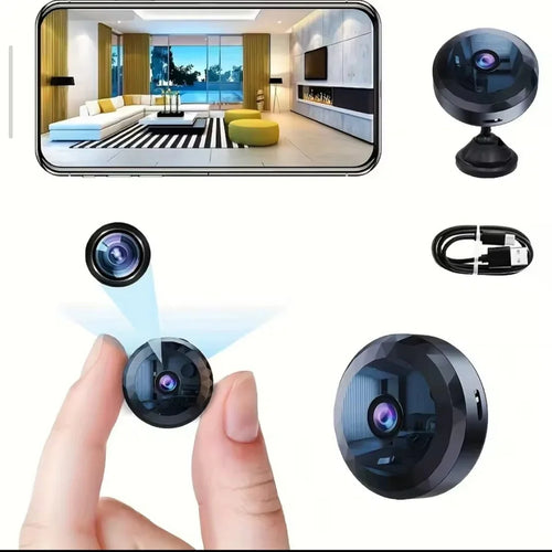 Caméra Espion Mini WiFi HD - Surveillance Discrète et Puissante - VELLIAA BOUTIQUE 