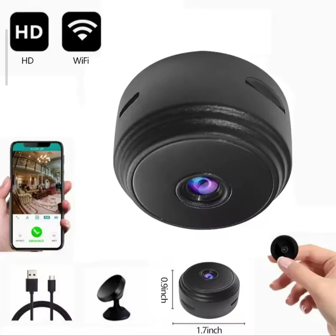 Caméra Espion Mini WiFi HD - Surveillance Discrète et Puissante - VELLIAA BOUTIQUE 